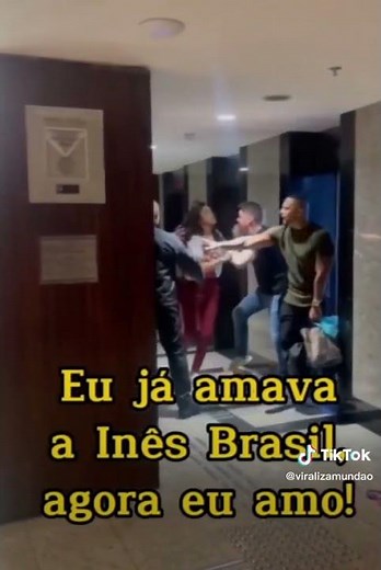 Fã descontrolado da Inês Brasil