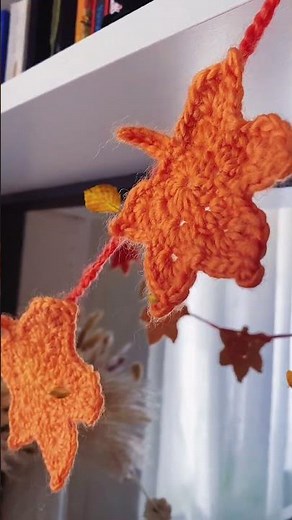 Autumn Maple Leaf Crochet