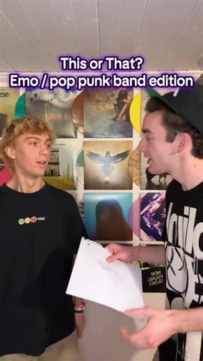 This or that? Emo bands edition! #emo #poppunk #scene #emomusic | Hayden Radcliffe
