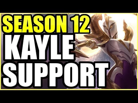 Kayle is the ULTIMATE SUPPORT in Season 12 ... (RUNES + BUILD)