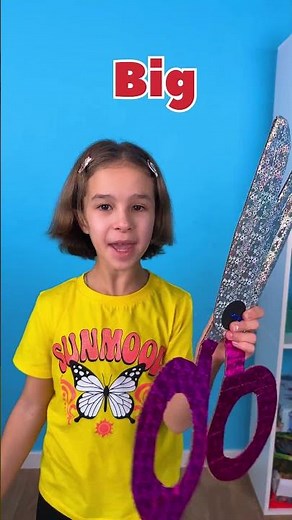 Size Challenge 🎉 Big or Small? Let’s Learn! #shorts #fun