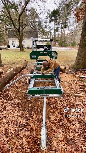 Portable Sawmill Log Loading Ramp & Winch Kit by Woodland Mills