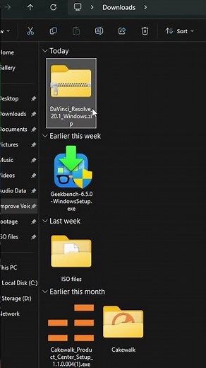 Install DaVinci Resolve for Windows