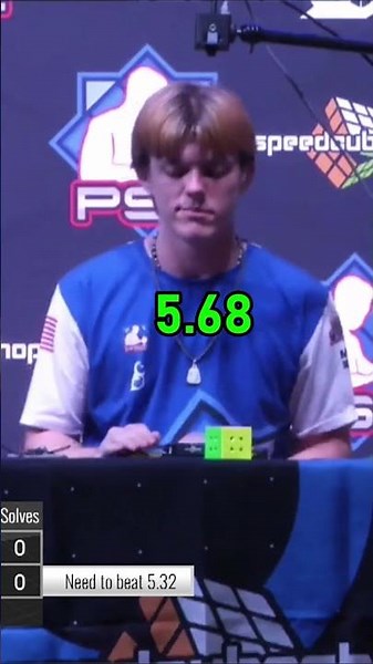 Dlyan with a 5.68 time in PSL Las Vegas