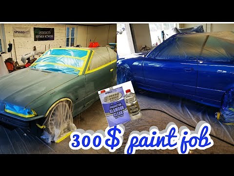 Daytona blue metallic paint job