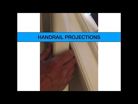 Building Codes for Handrail Clearance and Projection
