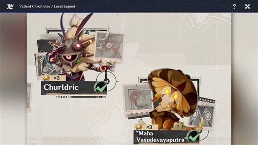 All new local legends in Genshin Impact 6.5 (Luna VI) update