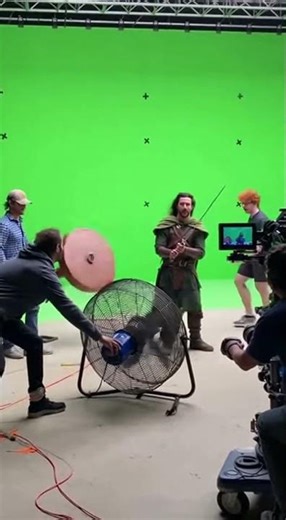 😱 Green Screen Gone Wild! Epic Prop Fail in Jungle Set 😆🌴 #Shorts