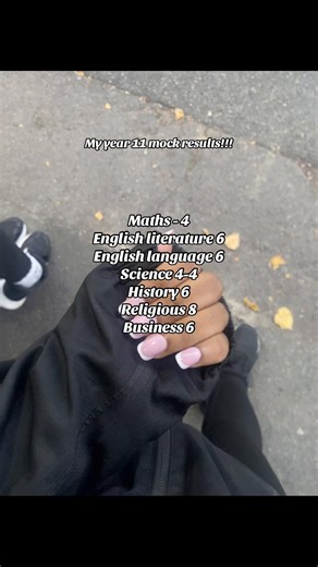 Celebrating My Year 11 Mock Exam Success