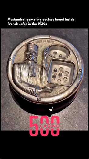 @howeverythingwork.s on Instagram: "Back in the 1930s, it wasn’t unusual to find mechanical gambling devices sitting quietly inside French cafés 🇫🇷. These machines were fully mechanical—no electricity, no screens—just gears, springs, levers, and a lot of clever engineering. Customers would drop in a coin, pull a handle, and watch the mechanism play out right on the countertop. They were designed to look more like entertainment than gambling, which helped them blend into everyday café life. Som