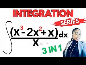 Indefinite Integrals For Beginners - Step By Step Guide | Lesson 1 #calculus