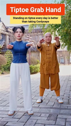 Warrior Tai Chi | Stand on tiptoe daily—more effective for health than Cordyceps sinensis! #goodhealth #arms #stressrelief #helpfultips #healthandwellness... | Instagram