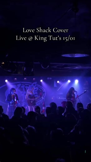 Love Shack Cover Performance at King Tut’s