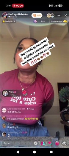 Kay crashing out on the neighbor because the neighbors said she too loud.⏰⏰🤏🏾🤏🏾⏰🤏🏾 #fypシ゚viral🖤tiktok☆♡🦋myvideo #fypシ゚viral🖤tiktok☆♡🦋myvideo #unforgettablekay #jamaicatiktok #fypシ゚viral🖤tiktok☆♡🦋myvideo