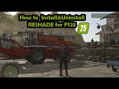 How To Install Reshade for Farming Simulator 25 (FS25) ❓🧑‍🌾