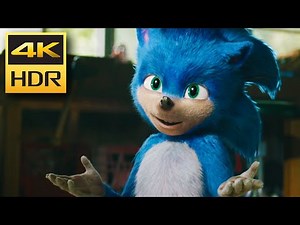 4K HDR | Original Trailer - Sonic The Hedgehog