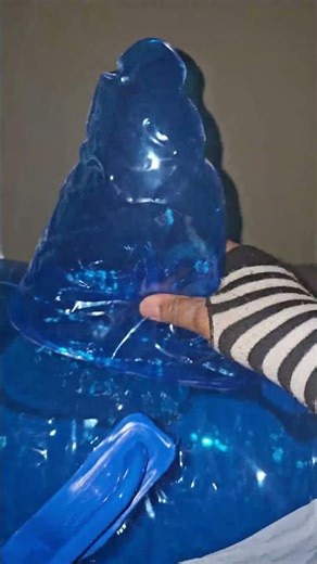 Rubbing | Intex Lil' Blue Whale #asmr #furry #inflatable #pooltoys #shark #inflatable #pooltoys