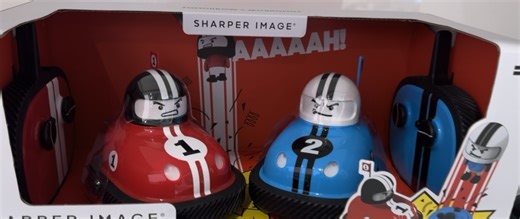 Watch Sharper Image RC Speed Bumper Cars Ejector Vehicles on Amazon Live