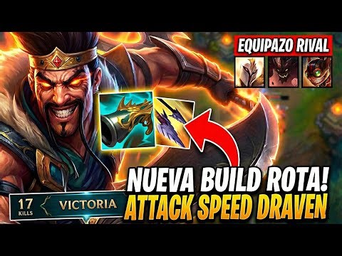 HOW TO PLAY DRAVEN 🧠 This Attack Speed ​​Build is BETTER than the Standard one