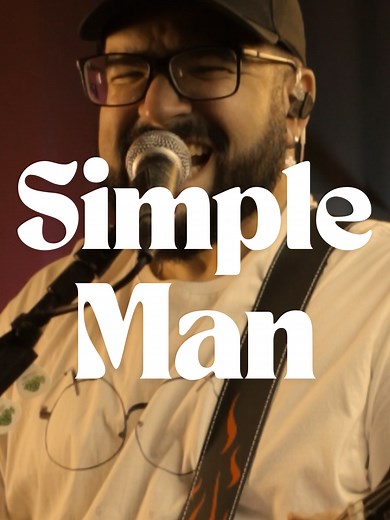 Simple Man by #lynyrdskynyrd. ONE TAKE ONLY! #simpleman #coversong #singer #guitartok