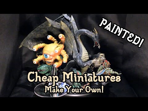 Make Your Own D&D Miniatures! (Showcase)