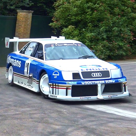 Crank up the volume and listen to the legendary 2.2 liter 20v inline-5 turbo engine sound of the 1992 Audi S4 IMSA GTO 🔥 | NM2255