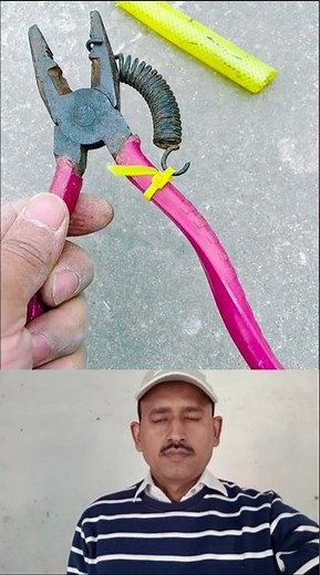 🔧 Smart Spring Pliers Hack 💡#LifeHacks #ToolTricks #DIYTools