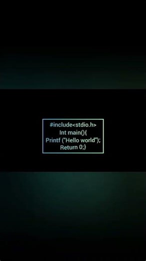 c programs first code #007