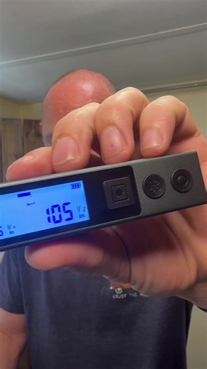 Very tiny difference between my tape measure and the laser measure. Handy tool - can do: Straight - 1 distance Area - 2 distances Volume - 3 distances Triangle 1 - 2 distances Triangle 2 - 3 distances Accurate measurement, lightweight and small. Great for quick room or other measurements. #TikTokShopCreatorPicks #handyman #lasermeasurement #lasertapemeasure