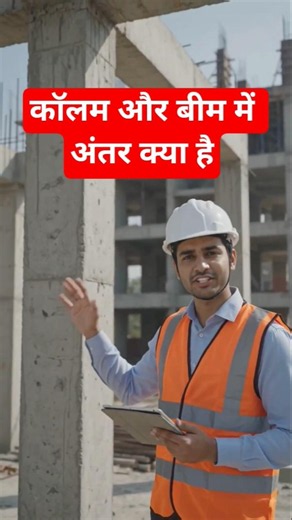 🏗️ RCC Column & Beam Inspection | Strong Building Construction Process Explained
