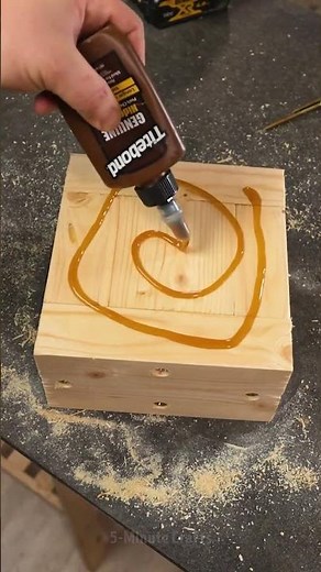 The perfect gift wrap for woodworkers! 🔨💵 #giftideas #asmr