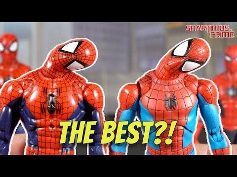 The Best?! - Marvel Legends Maximum Series Spider-Man Figure Comparison MAFEX, RYV & 1st appearance