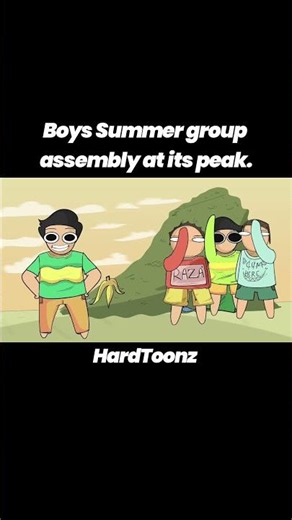 peak summer assembly 🔥 #hardtoonz #viralshorts