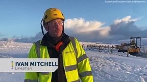Scottish and Southern Electricity Networks fight to restore power