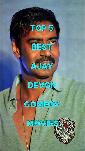 Top 5 Best Ajay Devgn Comedy Movies 😂🔥 (Must Watch Bollywood Fun Films)