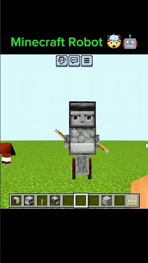 🤖 INSANE ROBOT Comes ALIVE in Minecraft! #minecraft #robot #geming