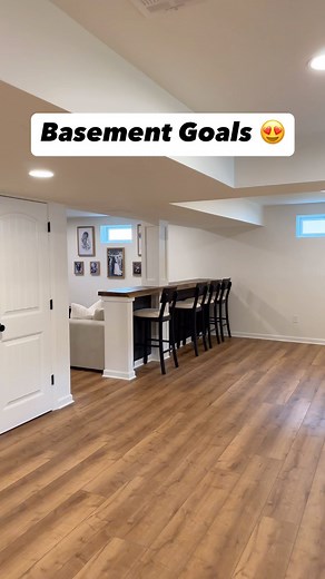 Where Basement Dreams Meet Charm and Style! 😍 #finishedbasement | Finished Basements NJ