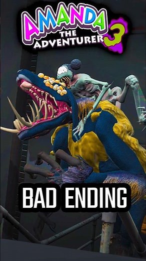 BAD ENDING in Amanda 3 - Amanda the Adventurer 3 [Full Game] Showcase