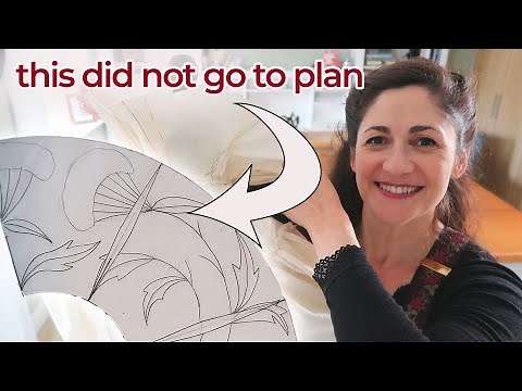 I Reconstructed a Historical Embroidery Pattern for a Victorian Velvet Coat