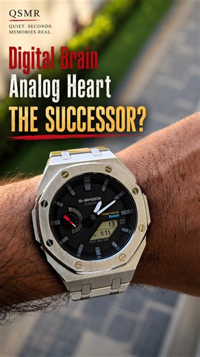 Wait..that's not an AP Royal Oak? Casio GA-B2100 / Casio Oak | The Successor! #QSMR