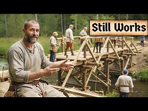 Build This GENIUS Medieval Bridge System That Lasts 1000+ Years..