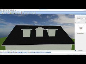 Adding Dormers to a BIM Model in Envisioneer