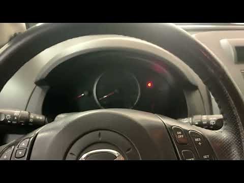 How to fix a flashing DPF light on Mazda