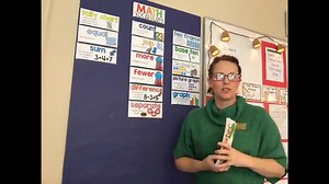 Math Vocabulary Wall