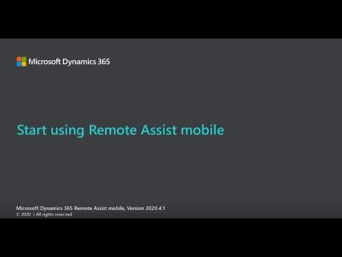 Start using Remote Assist mobile