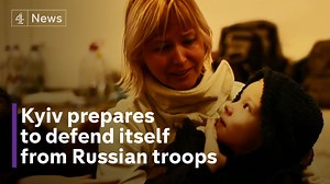 54K views · 1.5K reactions | The Ukrainian capital Kyiv is fortifying itself against the advance of Russian troops. The streets of this once bustling beautiful capital city are now eerily deserted, and those who have stayed behind, arm themselves and wait. | Channel 4 News | Facebook