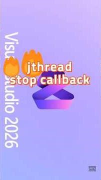 jthread, stop_token, stop_source, stop_callback를 활용한 실용 예제 #short #cpp #coding #cpp20