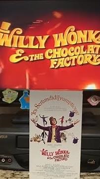 Willy Wonka & the Chocolate Factory VHS release Warner Brothers 1991