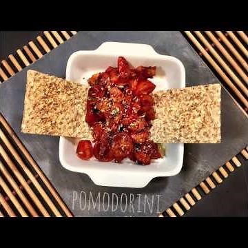 Pomodorini Confit al microonde