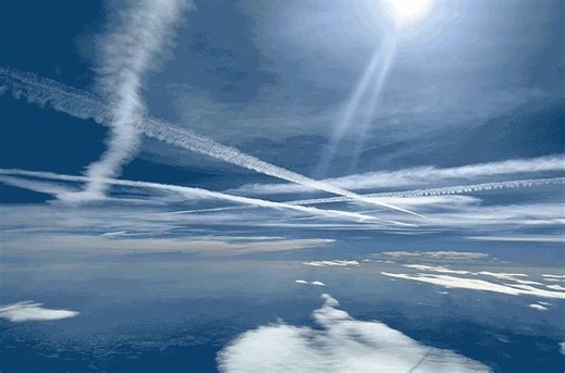 Contrails are a climate puzzle written across the sky